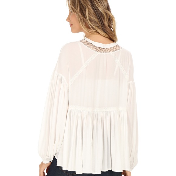 Free People Don't Let Go Pheasant Blouse - Picture 2 of 5